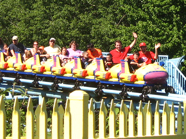 roller coaster @ sesame place